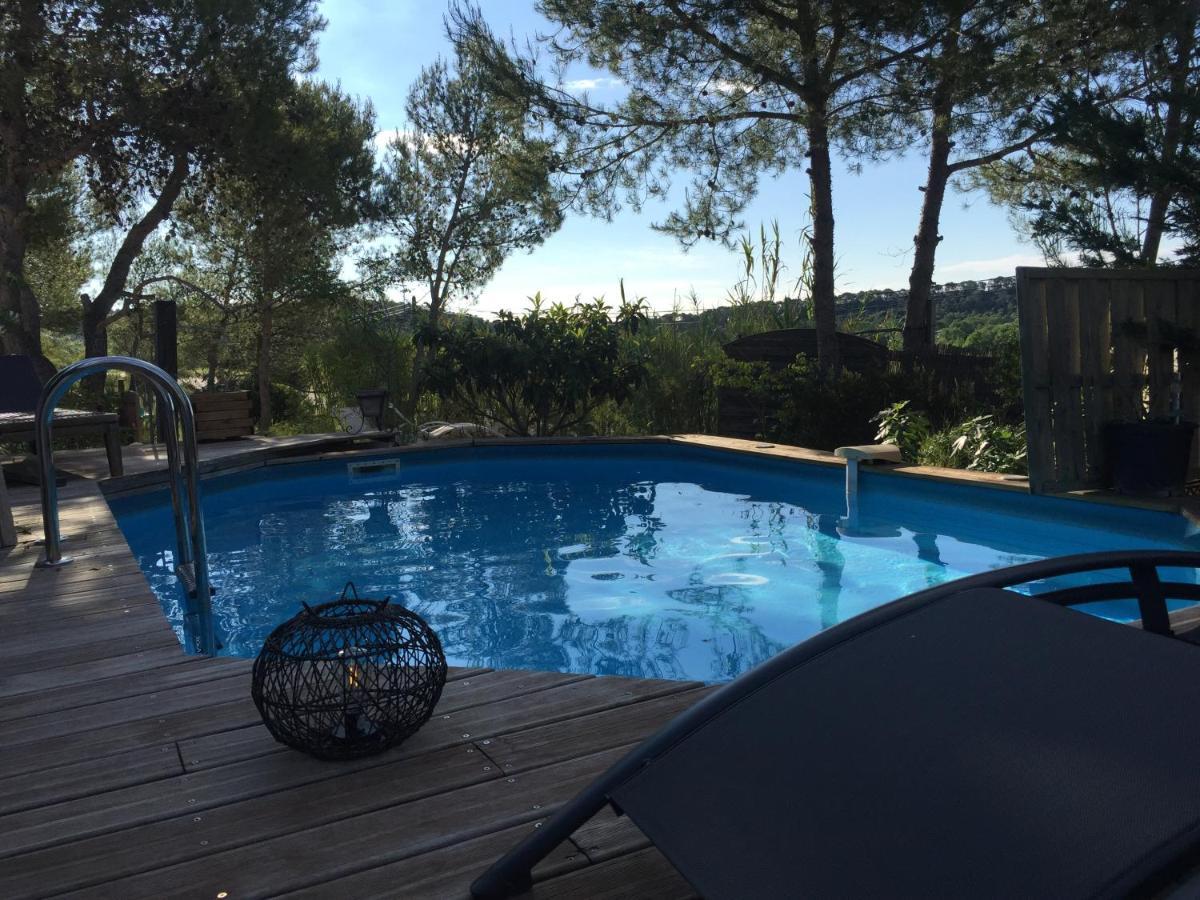 Villa En Bordure De Colline*Piscine*Clim*Netflix Les Matelles Ngoại thất bức ảnh
