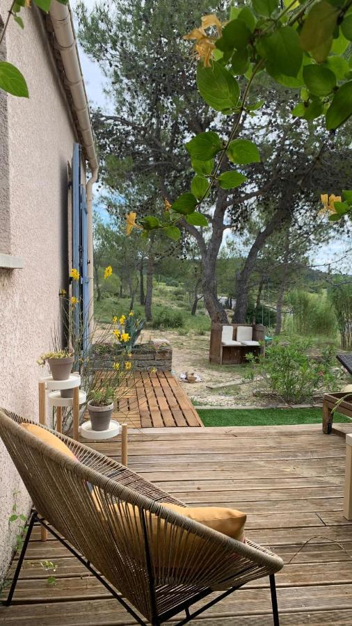 Villa En Bordure De Colline*Piscine*Clim*Netflix Les Matelles Ngoại thất bức ảnh